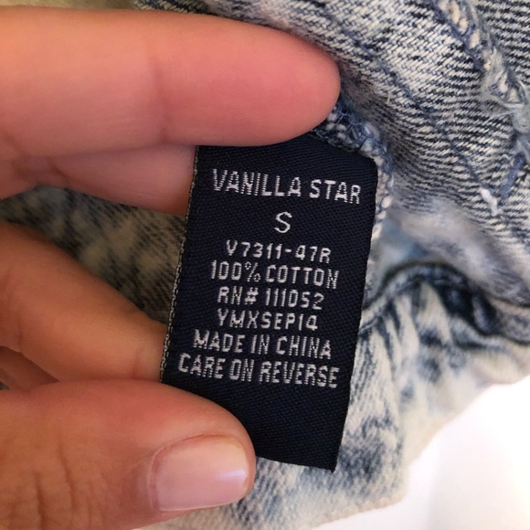 Blue Jean Vest NWOT - Picture 4 of 5